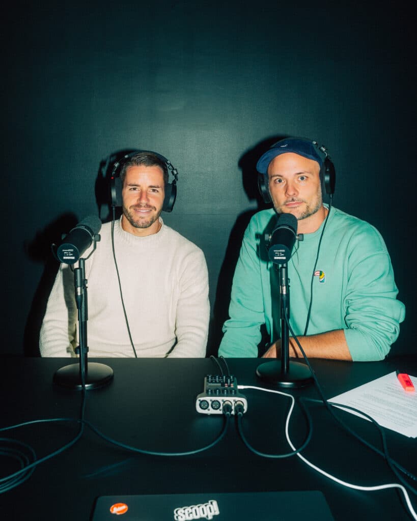 Christian Günter mit Nils Straatmann